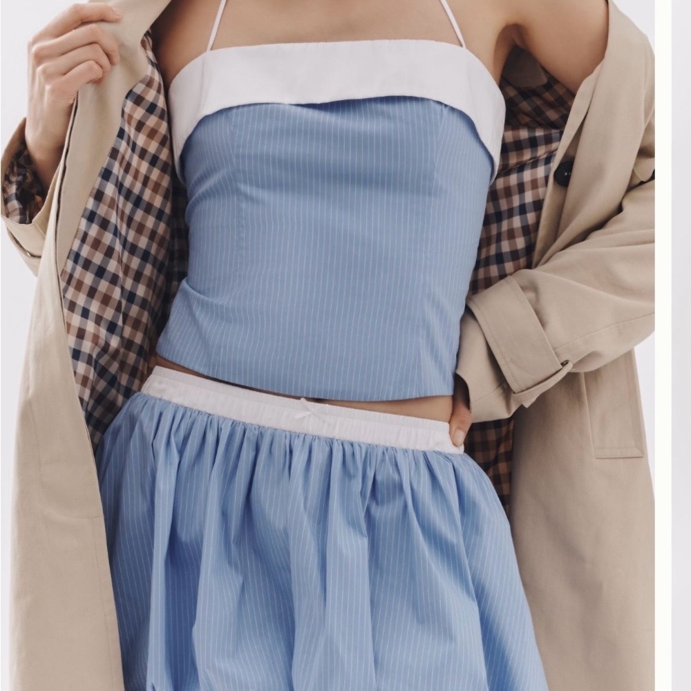 NIA Smith Bubble Hem Mini Skirt - Anthro - NWT